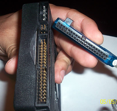 3.5 hard drive & IDE connector