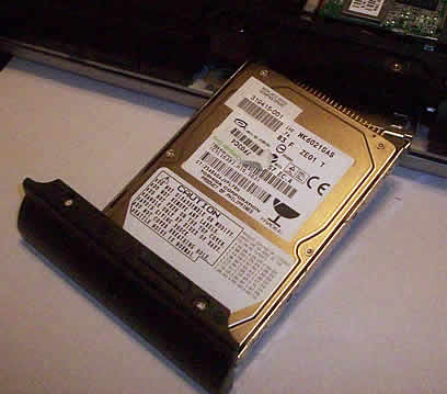 Laptop hard drive